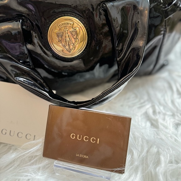 Gucci Black Patent Leather Bag! - Picture 3 of 16